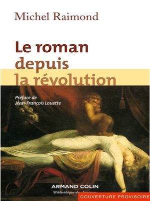 cover image of Le roman depuis la révolution